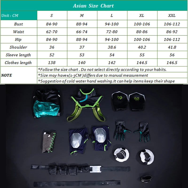ROLECOS In Stock Viper Cosplay Costume Game Valorant Viper Cosplay Costume Green Women Combat Uniform Halloween Party Outfit