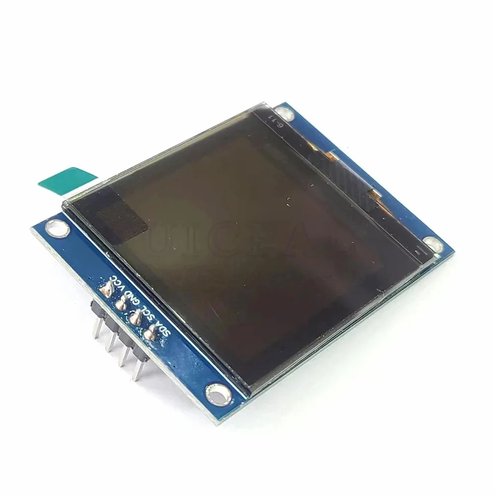 DollaTek 1,5 Inch OLED-displaymodule - 128x128 Resolutie, I2C/SPI, Perfect Voor Arduino Projecten