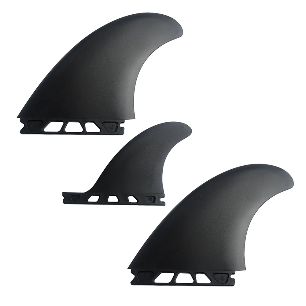 

For FCS2 Keel Fins High Performance Fiberglass Core Surfboard Fins Set with Dual Tabs for Excellent Maneuverability