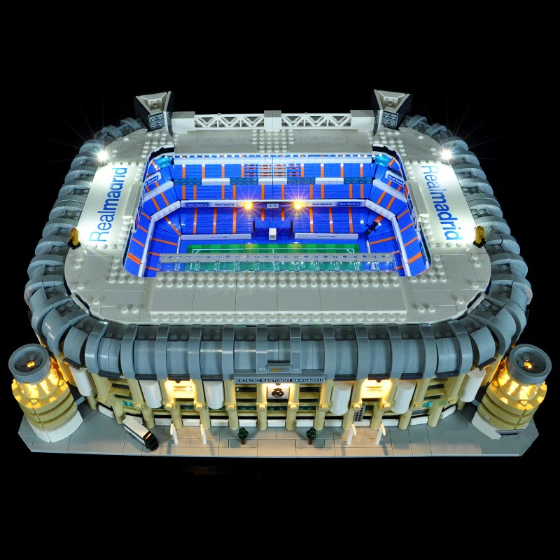 

Compatible with 10299 Bernabeu Stadium La Liga Real Madrid Home LED Lighting (LED light only, no building block model)