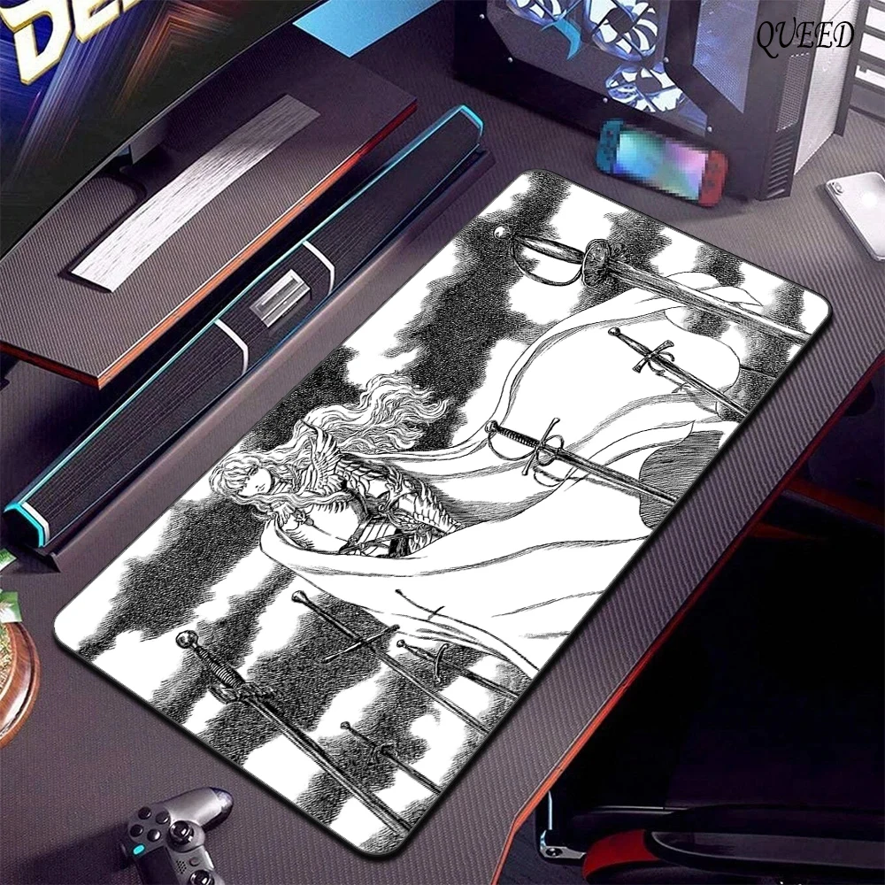 Enhanced Gaming Desk Mat - Berserk Guts Anime XXL Mousepad