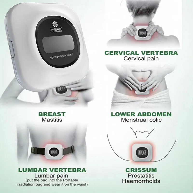 LASTEK 36 Laser Diodes Therapy Device + 808nm Protective Glasses For Wound Healing Back Waist Neck Pain Relief Home Health Tools