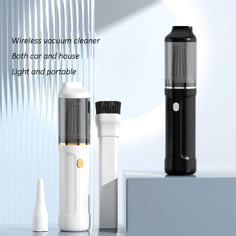 1Pc Portable Car Vacuum Cleaner Cordless Handheld Vacuum Cleaner Car Home Dual-purpose Wireless Dust Catcher 20000PA Suction
