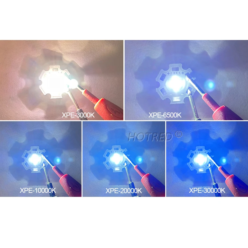 3W 5W 10W 18W T6 XML2 High Power LED 3V XPE XHP50 6V 3.5*3.5