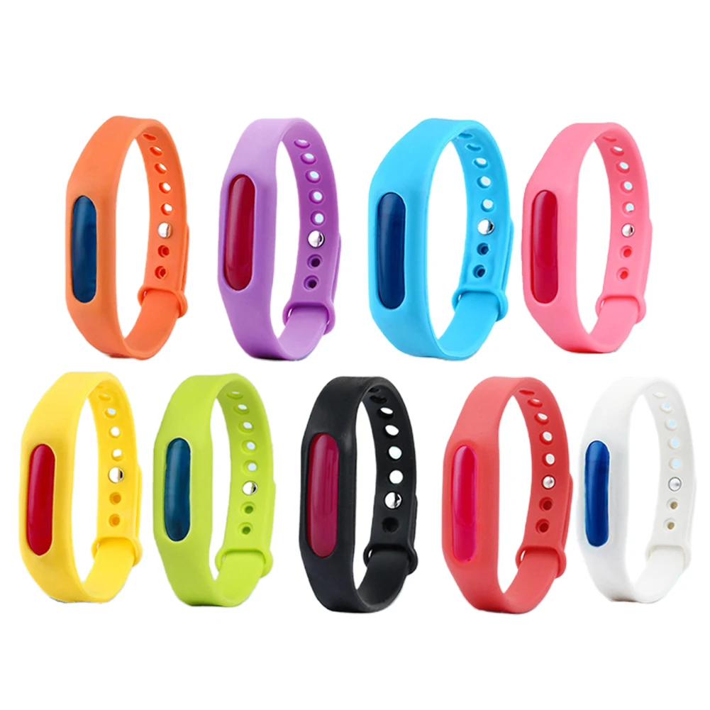 Mosquitoes Repeller Bracelet Silicone Essential Oil Anti-mosquito Bracelet for Children Adults