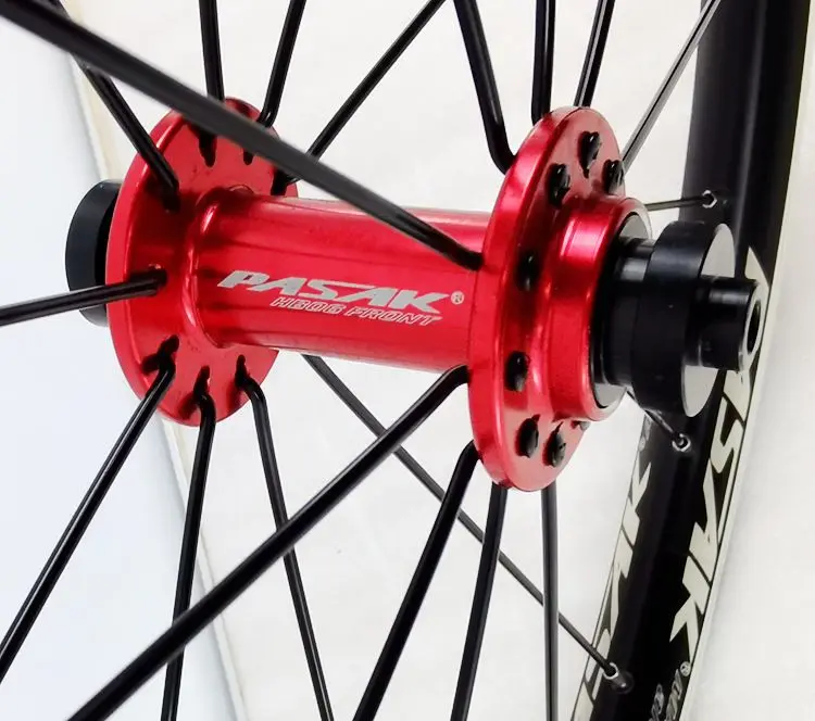Description Picture 6 of itemFolding Bike Wheelset 20 Inch 406 451 Wheels 20h 24h Rim Brake Quick Release Lever Hub 74-130mm 100-130mm