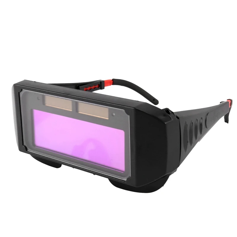 

HOT-Automatic Photoelectric Welding Glasses Solar Powered Auto Darkening Welding Mask Helmet Eye Goggle Welding Glass