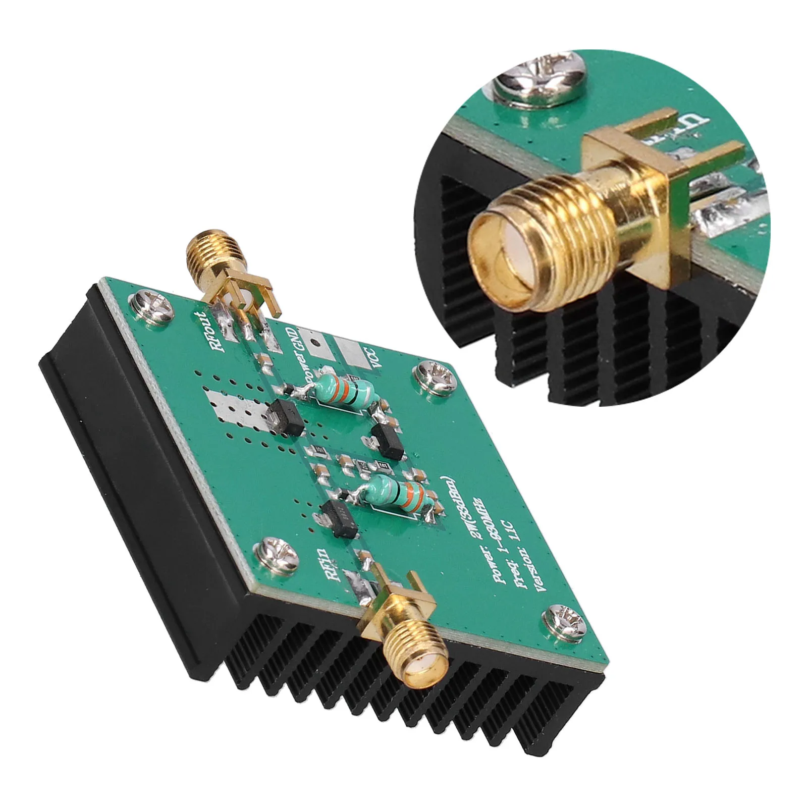 RF 전력 광대역 증폭기 모듈, 작동 주파수 12VDC, 1-930MHz, 2W