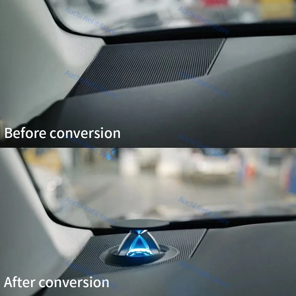 자동차 계기판 리프팅 트위터 스피커, 아우디 A4, A5, A6, A7, A8, Q5, Q7, Q8, C7, C8, B9 용, LED 전기 고음 경적 수리, 32 색