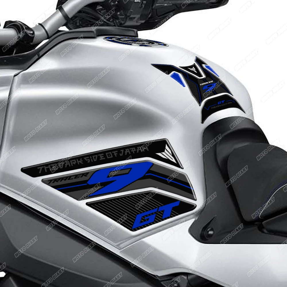 TRACER 9 GT Fuel Tank Pad Sticker 3D Protector Decals Waterproof For Yamaha TRACER 9 Tracer 9 GT Tracer9 2021 2022 2023