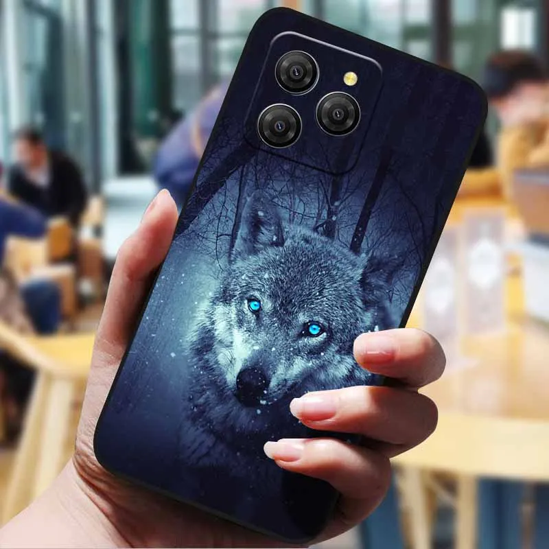 Cartoon Painted Silicone TPU Phone Case - Blackview Shark 9 5G Back Cover Bumper