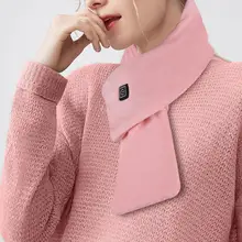 

Winter USB Electric Heating Scarf Heating Pads Three Scarves Scarves Temperature Neck Gear Warm Regulation Shawl Waterproof F3T6