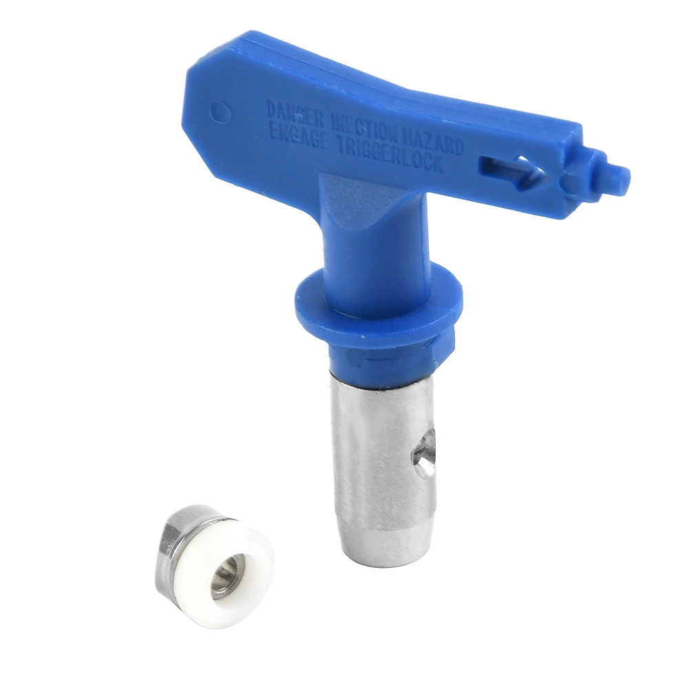 

Airless Spray Tip Blue Replacement Tungsten Steel Wide Range Of Sizes Paint Spraying Machine Nozzle Garden Home Garden