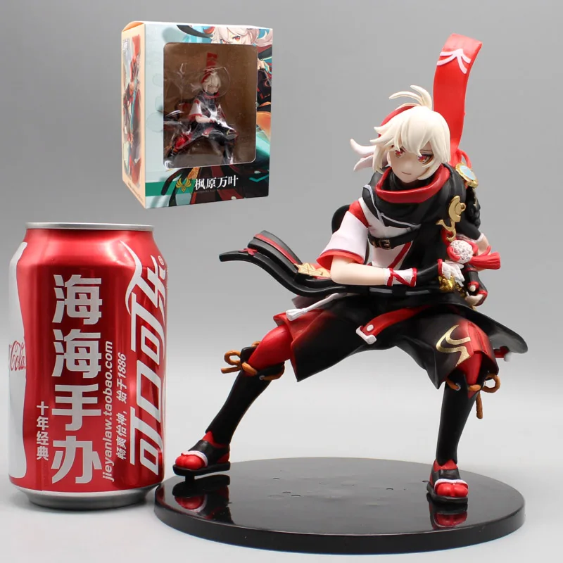 

Anime Genshin Impact Figures Kaedehara Kazuha Action Figures Samurai 20cm PVC Collection Model Toys Desktop Decoration Gifts