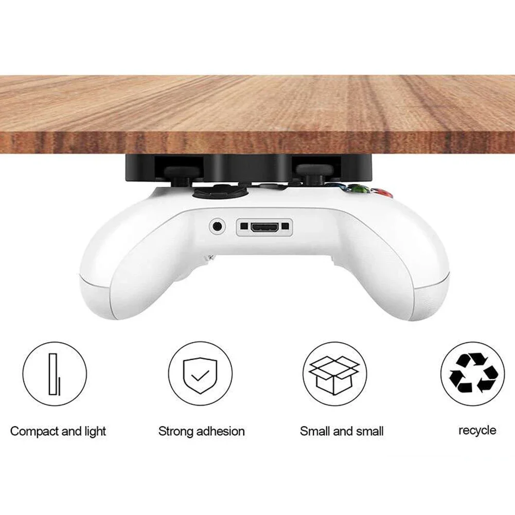 Xboxseries S/X 용 게임 패드 후크 홀더 Xbox One/Xbox 360 컨트롤러 스토리지 랙 용 걸이 브래킷 데스크 스탠드 아래