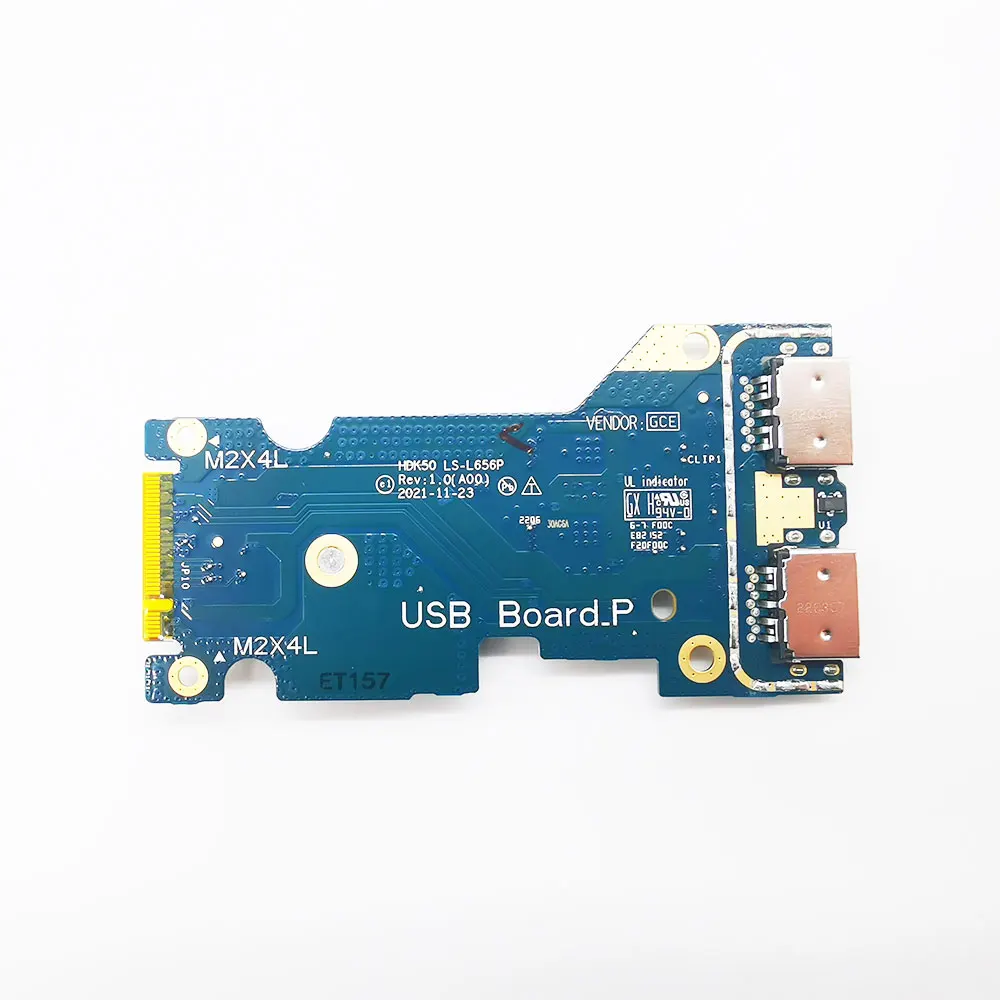 para Dell G15 5520 5521 Laptop Jack Usb io Board Hdk50 Ls653p 042c4h Ls-656p 02p0cy - Imagem 2