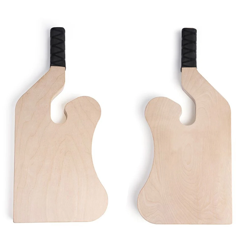 Wooden Barbell Stand with Non-Slip Handle Deadlift Barbell Holder Jack Barbell Lift Jack for Loading/Unloading Barbell Bar 2