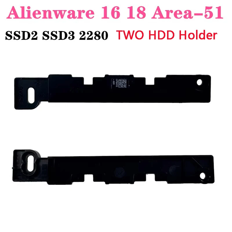New Original Laptop M.2 SSD1 SSD2 SSD3 2280 Bracket Heatsink Plate For DELL Alienware 16 18 Area-51 16inch 18inch