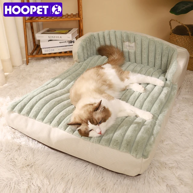 HOOPET VIP Link Dog Sofa Bed Pet Warm Nest Calming Bed Washable Soft Cat  Blanket Sleeping Mat Pet Supplies