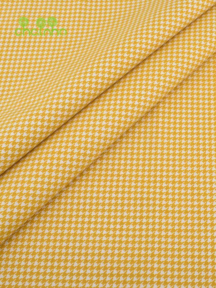Chainho,Printed Twill Weave Cotton Fabric,DIY Quilting Sewing Material,Home Handmade Textile,Patchwork Cloth,Cartoon Series,25C6