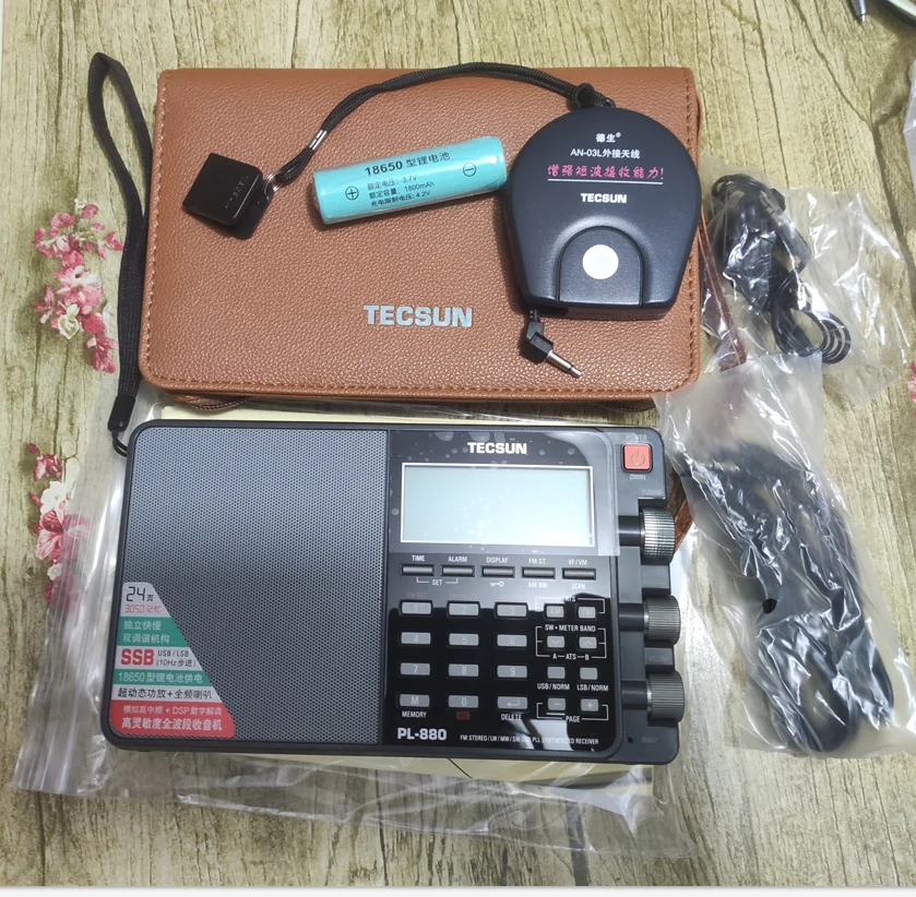 Tecsun PL-880 ラジオ フルバンド デジタル チューン ステレオ