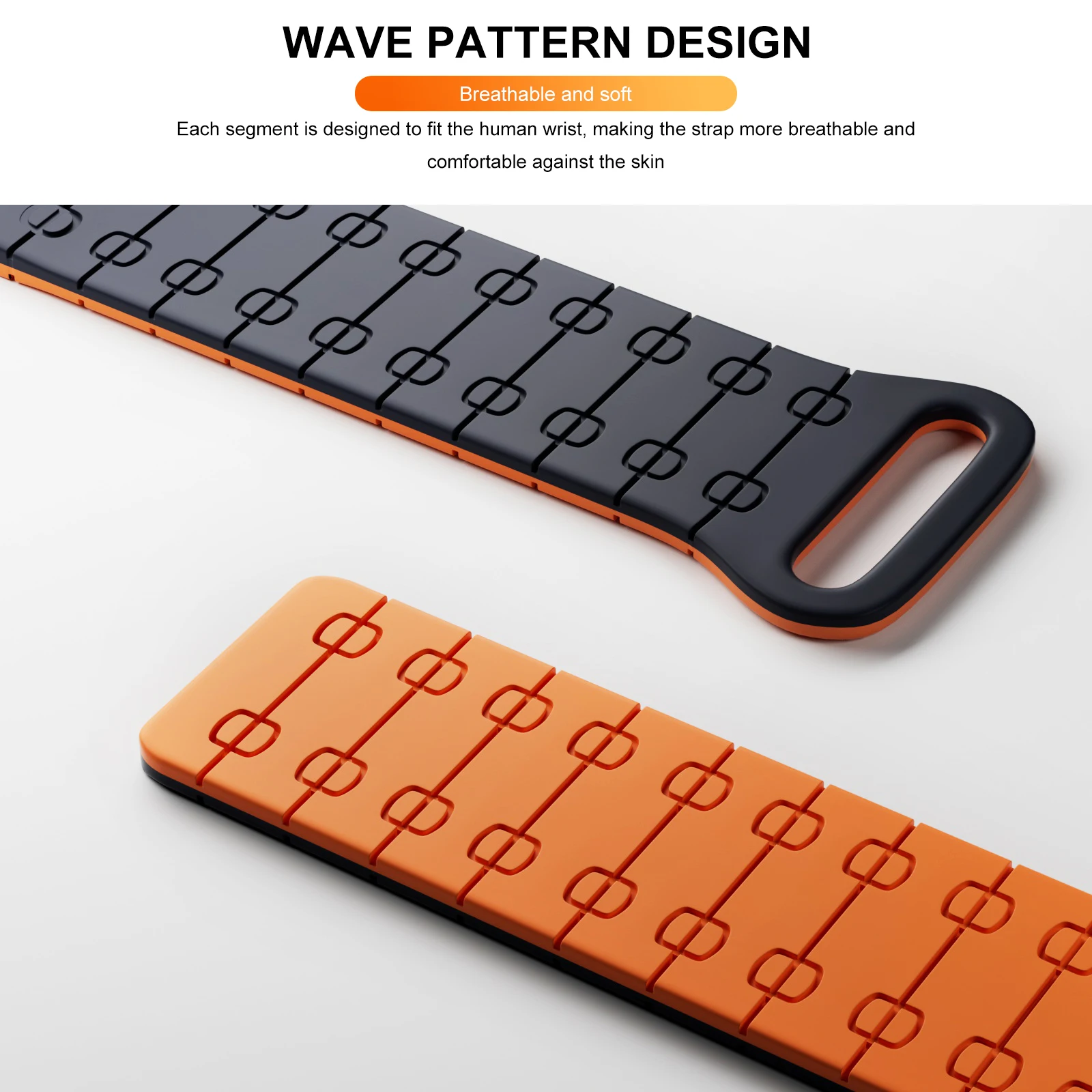 Sport Magnetic Silicone Strap - Soft Wristband Bracelet Accessory