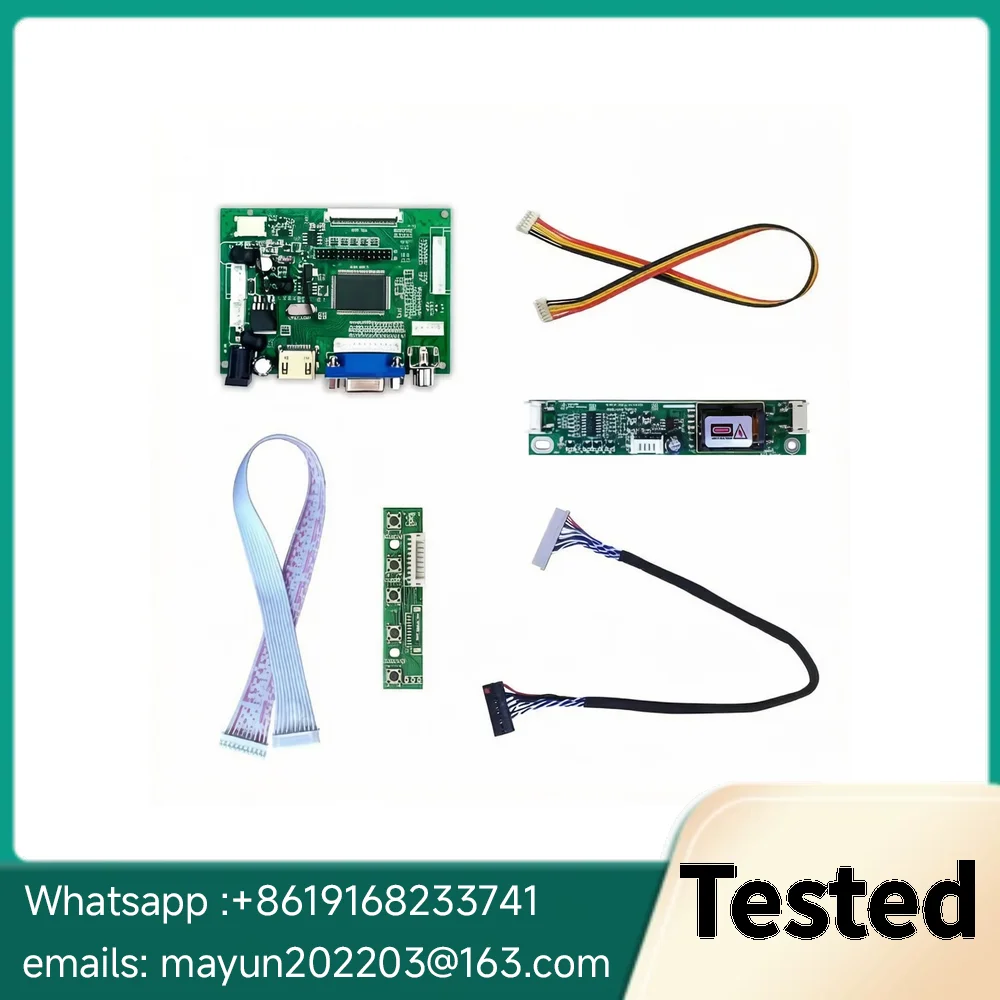 AUO G121SN01 V3 12.1인치 4:3 SVGA 산업용 LCD 디스플레이 패널(800×600) ? 400cd/m², LVDS, VGA 컨트롤러 보드 포함