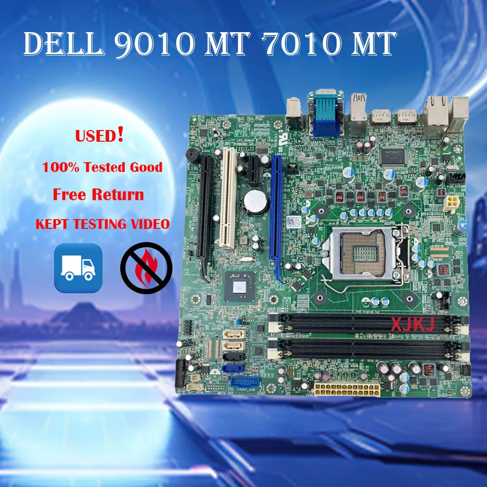 Motherboard Usado para Dell 9010 mt 7010 Cn03jr84 T1650 Mainboard