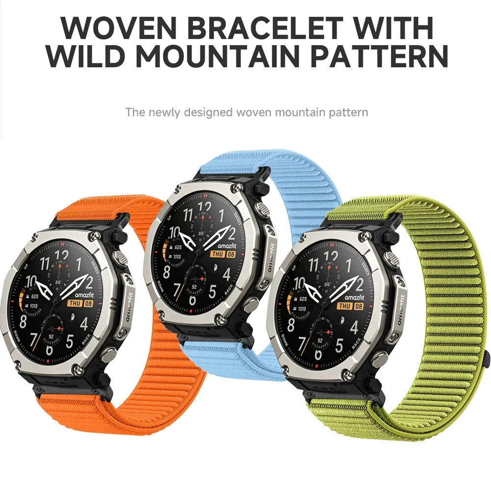 Quick-Release Durable Nylon Strap - Universal 20/22/26mm Wristband