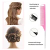 3-10pcs Hair Styling Comb Set Teasing Hair Brush Triple Teasing Comb Rat Tail Combs Edge Brush Hair Tail Tools Braid Tool Loop 4