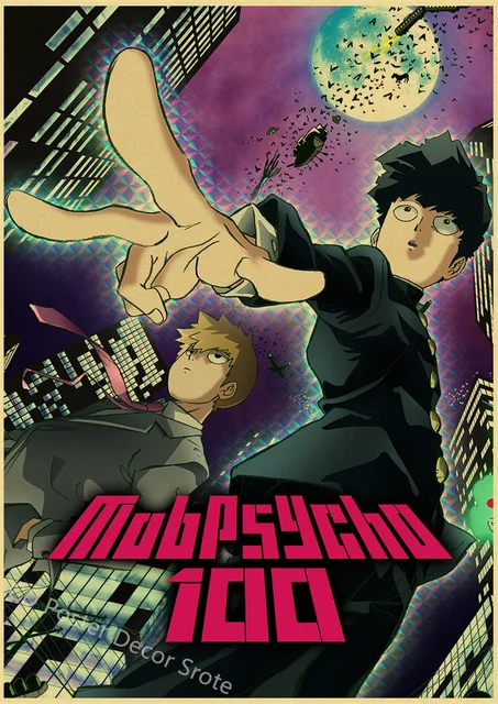  Mob Psycho 100 Poster Anime Series 1 Key Art