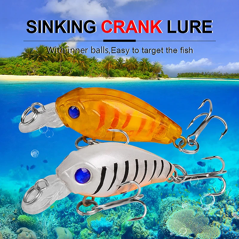 

Bionic дорожная бегущая приманка 4,5 см 4 г пластиковая бионическая дорожная бегущая приманка Rock Little Fat Lure