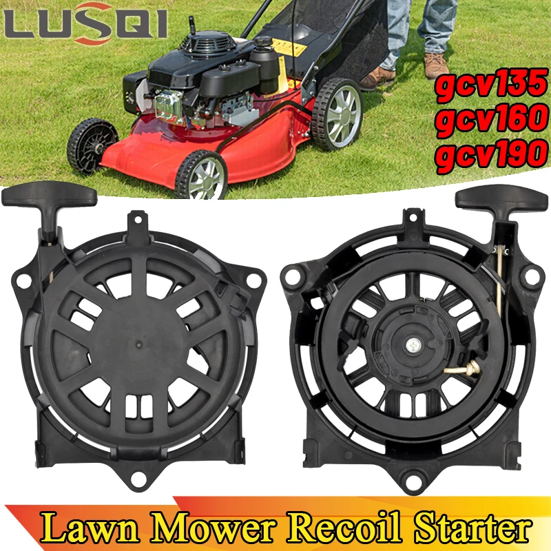 LUSQI Recoil Starter Petrol Engine hand Lawn Mower Machine Engine