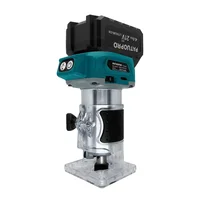 PATUOPRO 5-Speed Cordless Electric Trimmer 6/6.35/8mm Woodworking Engraving Slotting 30000RPM Wood Router For Makita 18V Battery 2