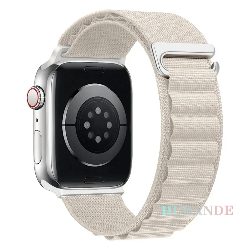 Alpine Loop Nylon Strap for Apple Watch - Vibrant and Durable Design