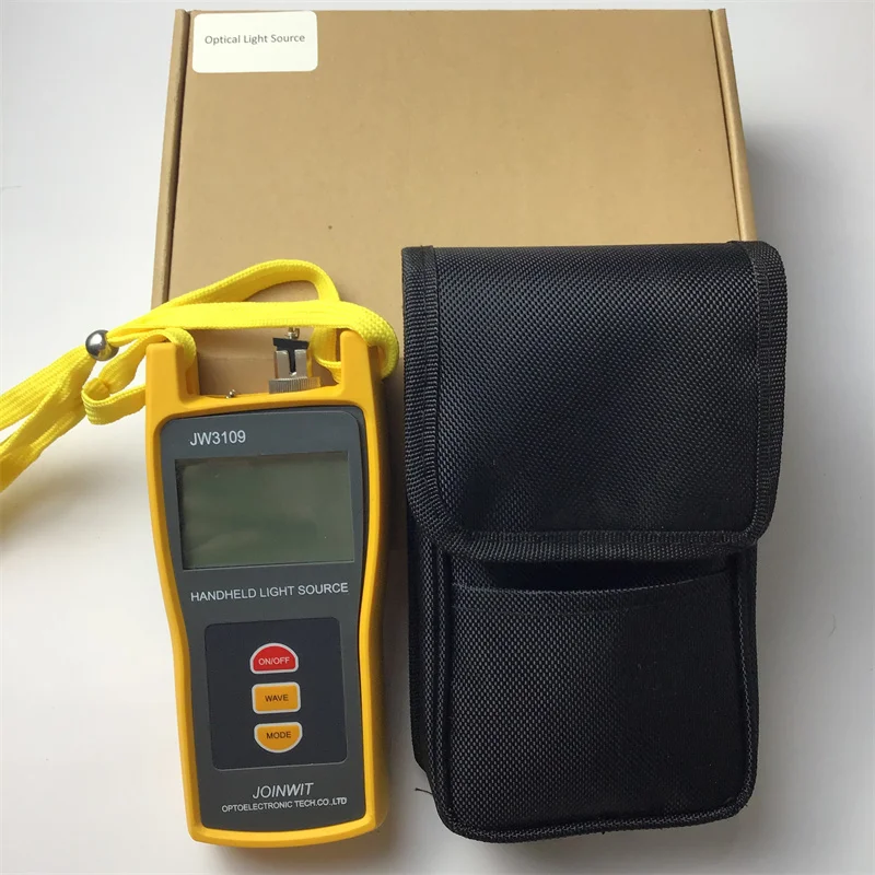 JW3109 Optical Power Meter Handheld Light, Stabilized Laser Light Source, Multimode Light Source, Dual Wavelength 1310 OPM