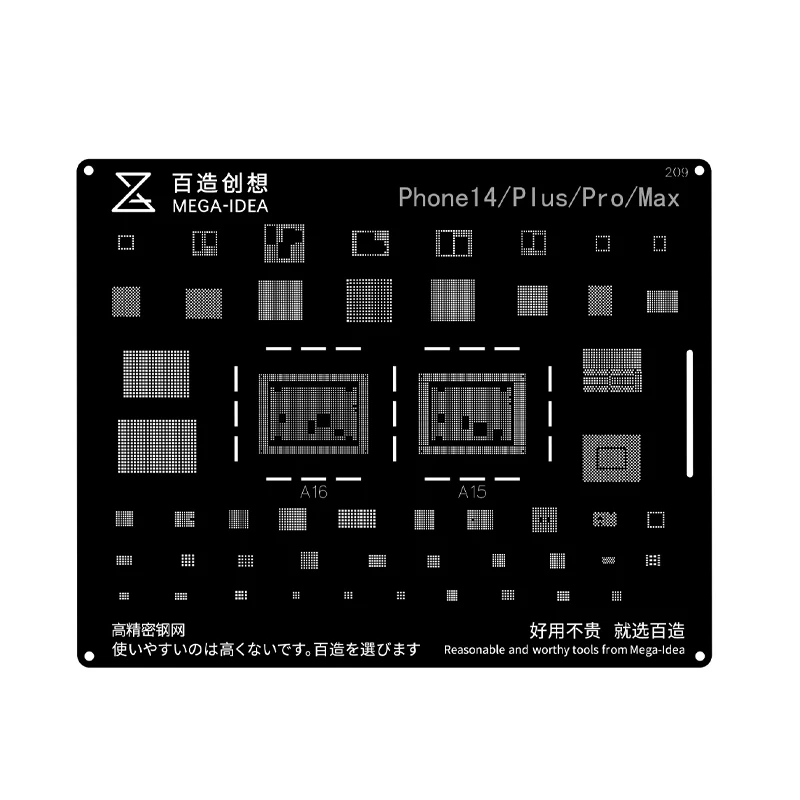 Рисунок 3 - Трафарет BGA для iPhone