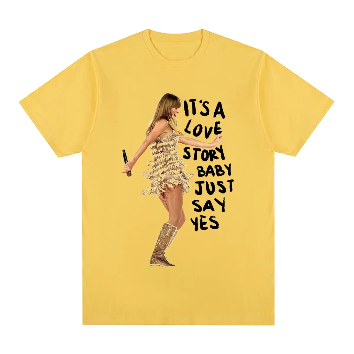 Vintage Concert Cotton T-Shirt - Summer Fashion