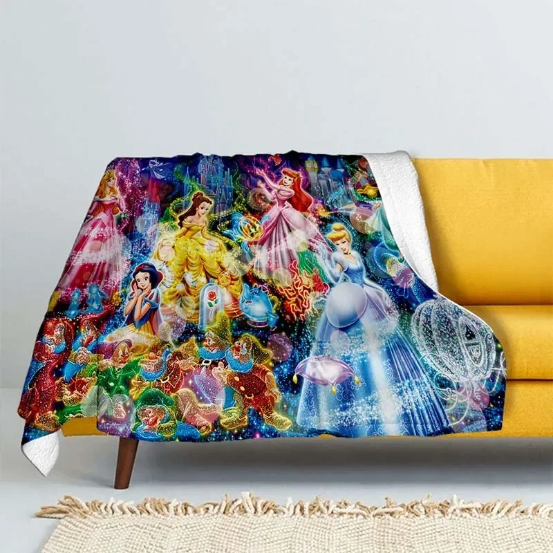 thumbnail image 1 of Manta ligera con estampado de Mickey y Minnie de Disney para sala de estar, dormitorio, habitación de los niños, manta cálida, regalo de Navidad, 1 of 5