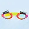 Eyelash Childrens Swimming Goggles Anti Fog Silicone Eyelash Glasses HD Waterproof Swimming Goggles Swim Training