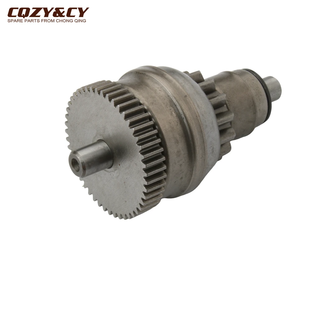 thumbnail image 2 of Electric Starter Motor Gear For ZY100 RS100 RSZ100 BWS100 RS 100 2 of 14