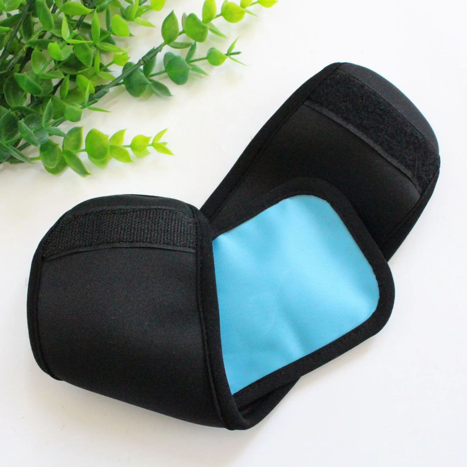 Reusable Ice Pack Black Reusable Ice Pack For Injuries Gel Strap Wrap Hand Foot Wrist Elbow Relief Pain Hot Cold Therapy Relief Pain Ice Pack