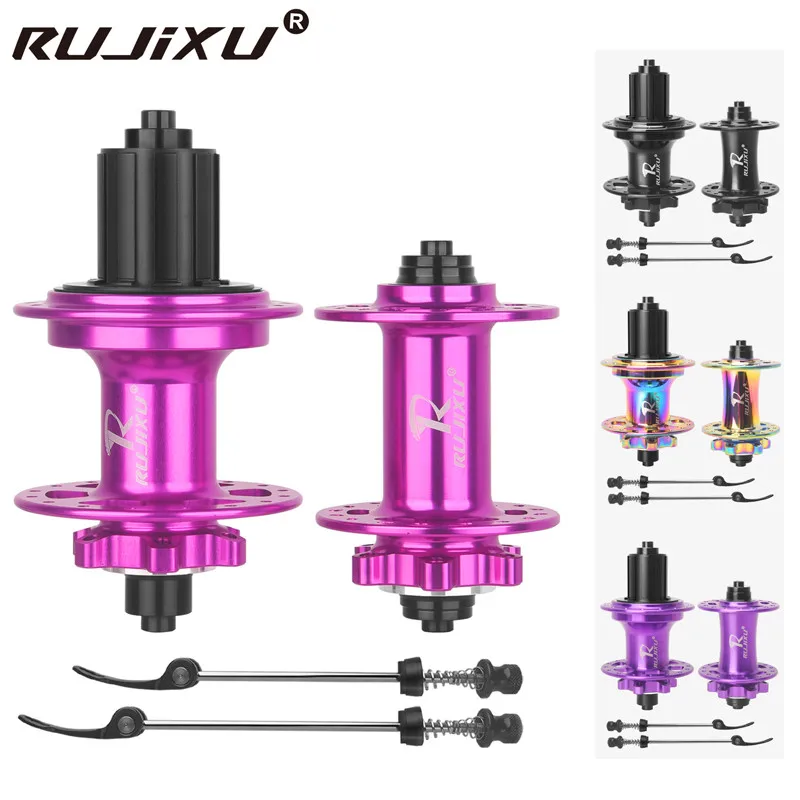 9 Pawls RUJIXU Mtb Hub 32 Holes Bearing Mountain Bike Freehub Rear
