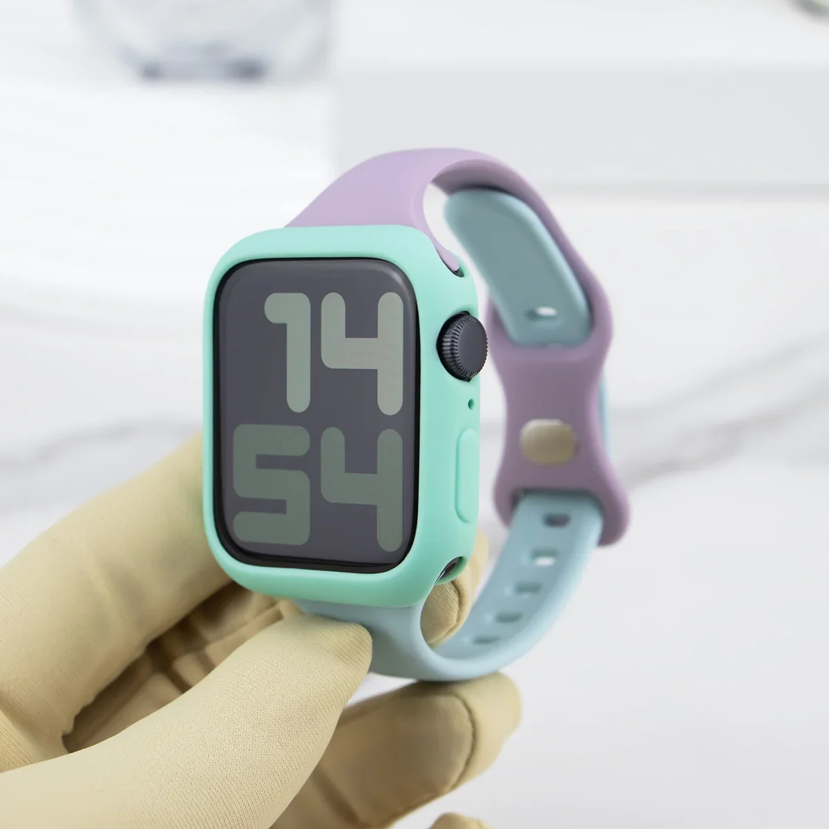 Soft Silicone Sports Strap with Protective Case