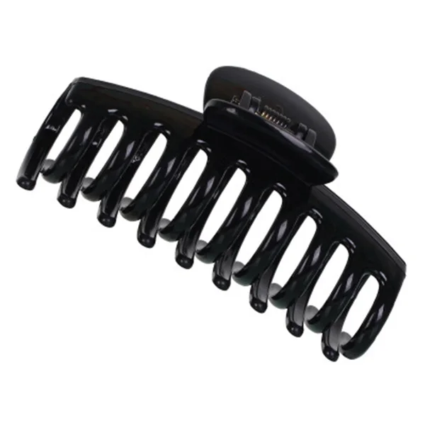 Hot Sale Solid Color Claw Clip Large Barrette Crab Hair Claws Bath Clip Ponytail Clip For Women Girls Hair Accessories Gifts black-11cm