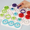 Wooden Toys Hoop Ring Toss Ring Toss Quoits Garden Game Toy Outdoor Fun Set Children Interactive Educational Toys At Home 3