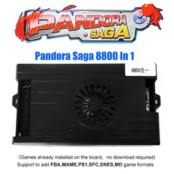 Newest Pandora Game Box SEGA 8800 In 1 Family PCB Board 40P Home To Jamma Arcade Cartridge HDMI VGA Motherboard