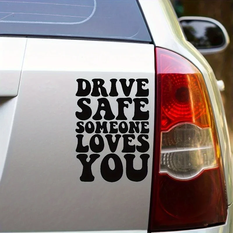 

Car Sticker Show Your Loved Ones Youe, Drive Safely With This Cute Decal Remove Traces Blocking Marks Wallpaper Random Stick