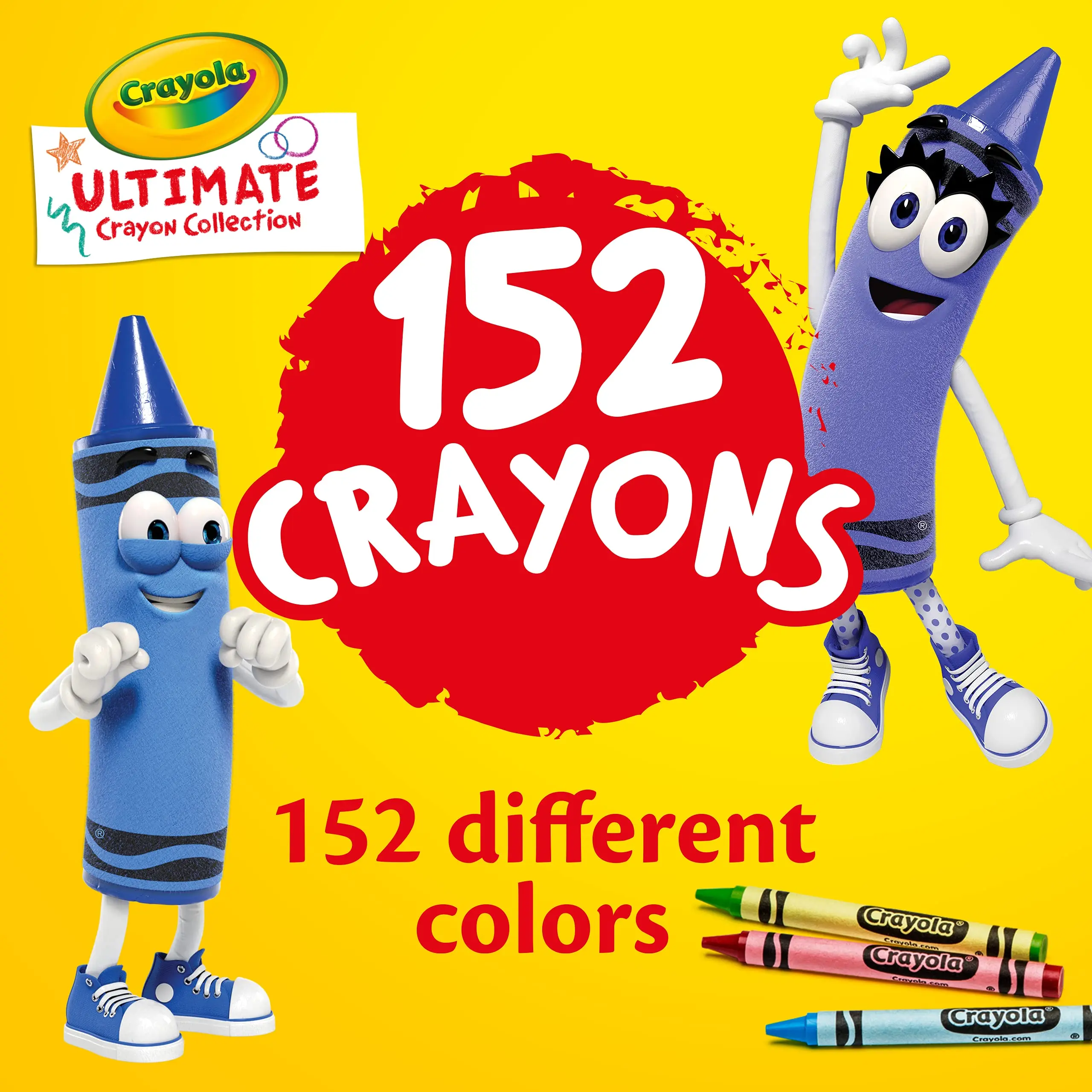 CRAYOLA Smart Case Next Generation150Piece Art Set for Kids Gift Box 04-0619