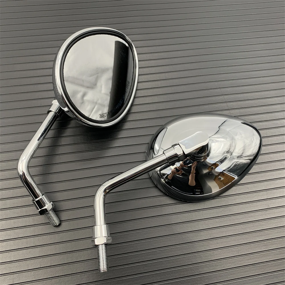 Motorcycle 10mm Rearview Side Mirror For Indian Chief Classic